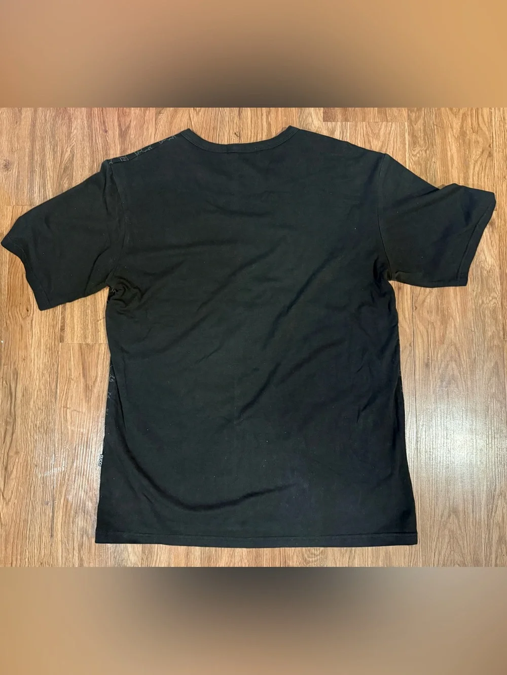 Gucci Black Short Sleeve GG Pattern shirt with 